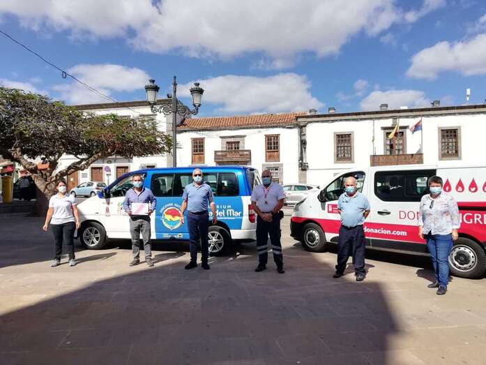 Una colecta de taxistas de Telde puso fin el pasado sábado a este punto extraordinario ubicado en las Casas Consistoriales de San Juan (Foto TA)